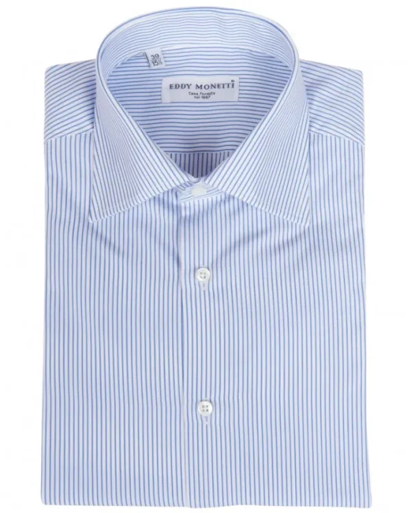 CAMICIA BASTONCINO CON COLLO CLASSICO | Eddy Monetti Outlet