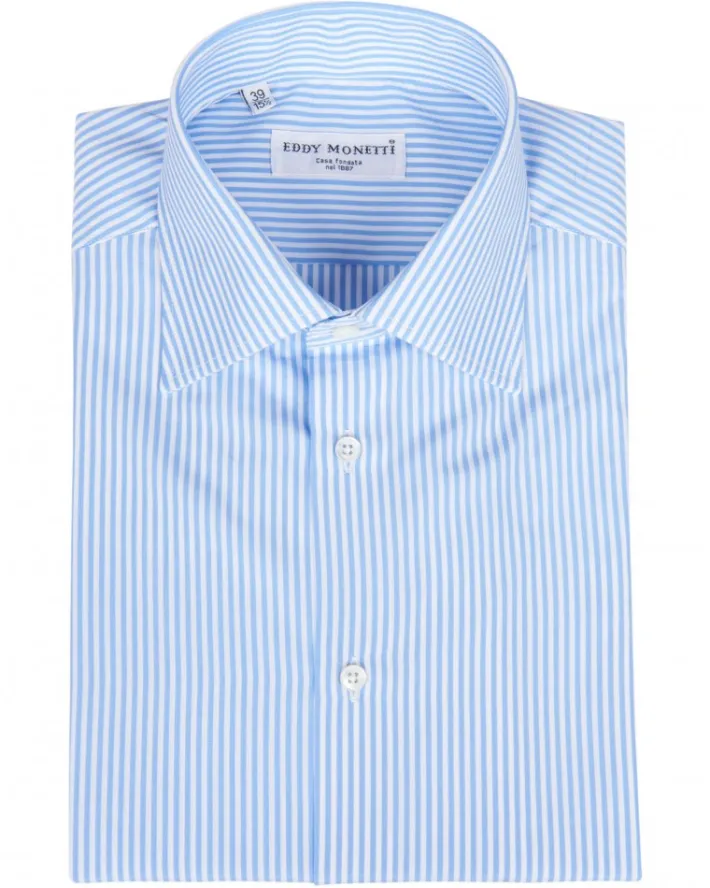 camicia_bastoncino_con_co_0.webp CAMICIA BASTONCINO CON COLLO CLASSICO | Eddy Monetti Discount
