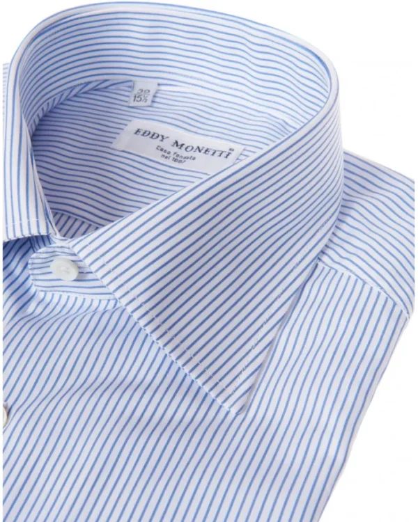 CAMICIA BASTONCINO CON COLLO CLASSICO | Eddy Monetti Outlet
