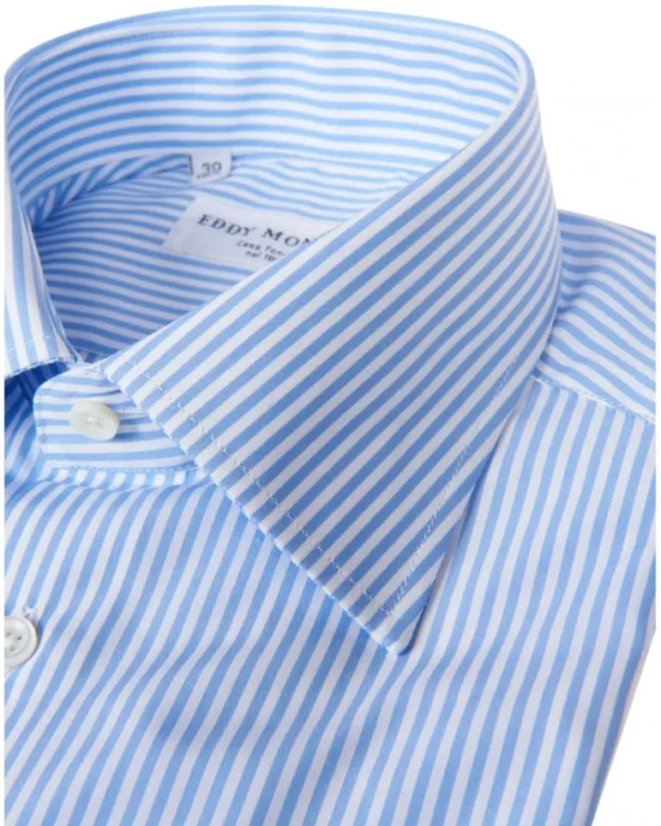 CAMICIA BASTONCINO CON COLLO CLASSICO | Eddy Monetti Discount