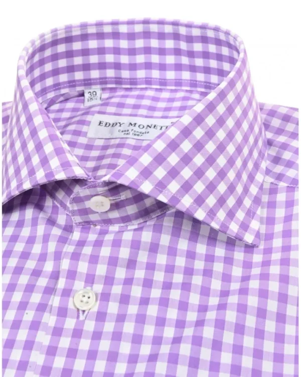 CAMICIA IN COTONE A QUADRI | Eddy Monetti Hot