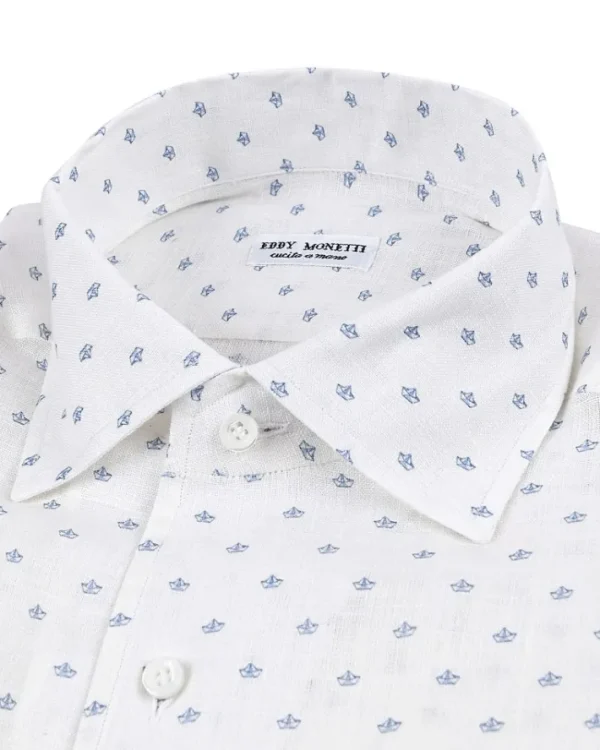 CAMICIA IN LINO | Eddy Monetti Discount