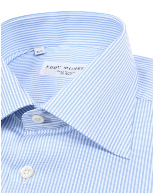 CAMICIA MILLERIGHE IN COTONE | Eddy Monetti Fashion