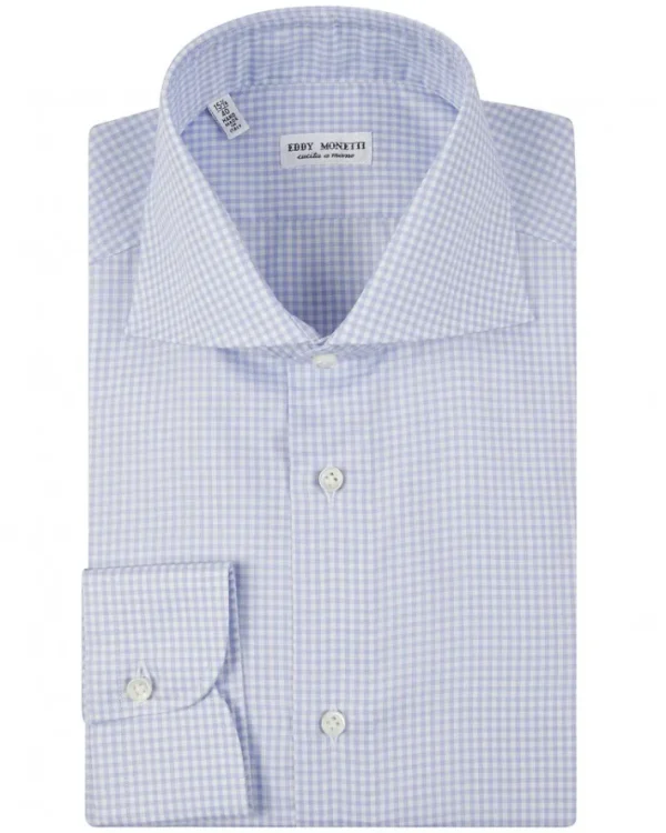 CAMICIA QUADRATINO COLLO FRANCESE | Eddy Monetti Hot