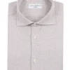 CAMICIA TINTA UNITA IN FLANELLA | Eddy Monetti Clearance