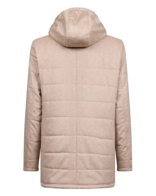 CAPPOTTO IN CASHMERE CON COLLO IN PELLICCIA | Eddy Monetti Fashion