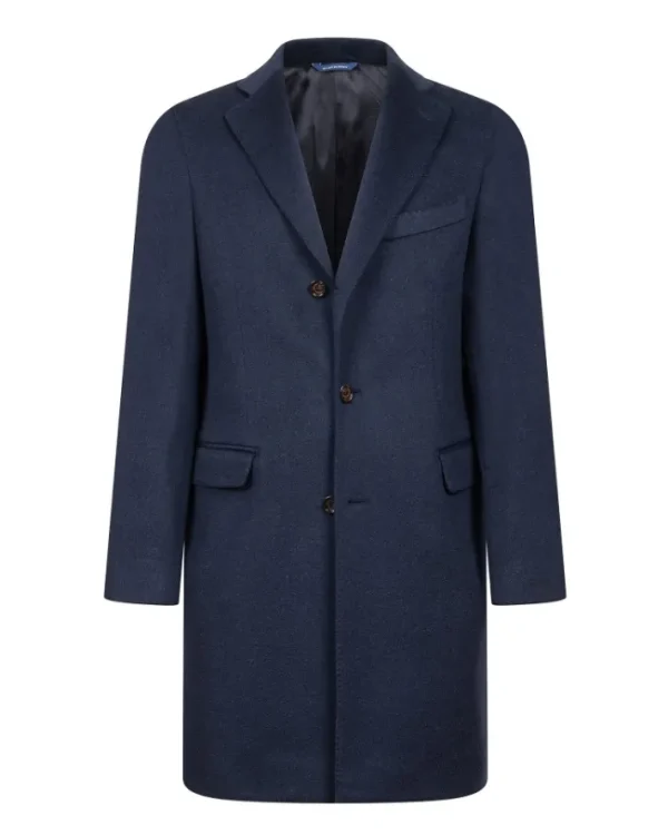 CAPPOTTO MONOPETTO IN CASHMERE | Eddy Monetti Best