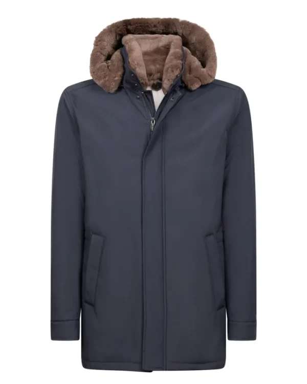 CAPPOTTO TECNICO CON CAPPUCCIO | Eddy Monetti Sale