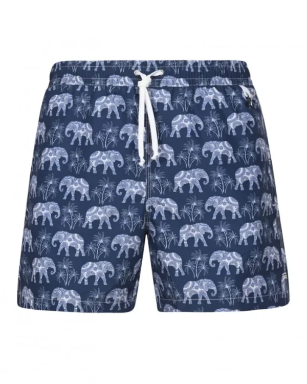 ELEFANTI - BLU | Eddy Monetti Fashion