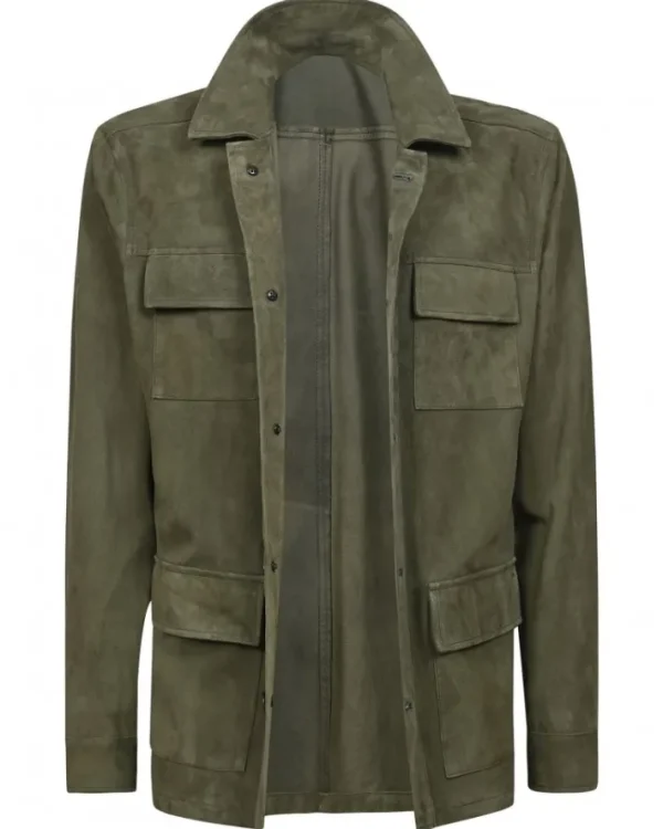 GIACCA SAHARIANA IN SUEDE | Eddy Monetti Sale