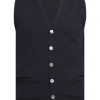 GILET IN CACHEMIRE - BLU | Eddy Monetti Online