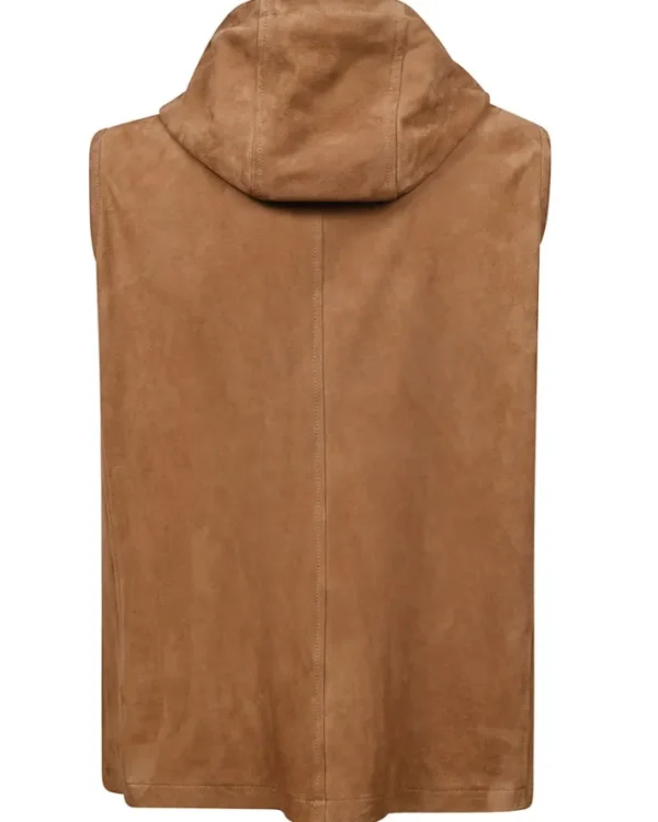 GILET IN SUEDE | Eddy Monetti New