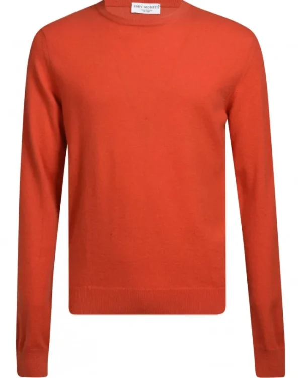 GIROCOLLO IN CACHEMIRE - ARANCIO | Eddy Monetti Discount