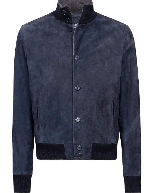 GIUBBOTTO IN SUEDE CON INTERNO IN CASHMERE | Eddy Monetti Online