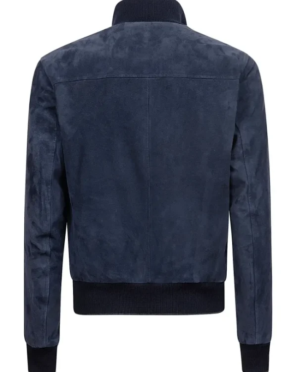 GIUBBOTTO IN SUEDE CON INTERNO IN CASHMERE | Eddy Monetti Online