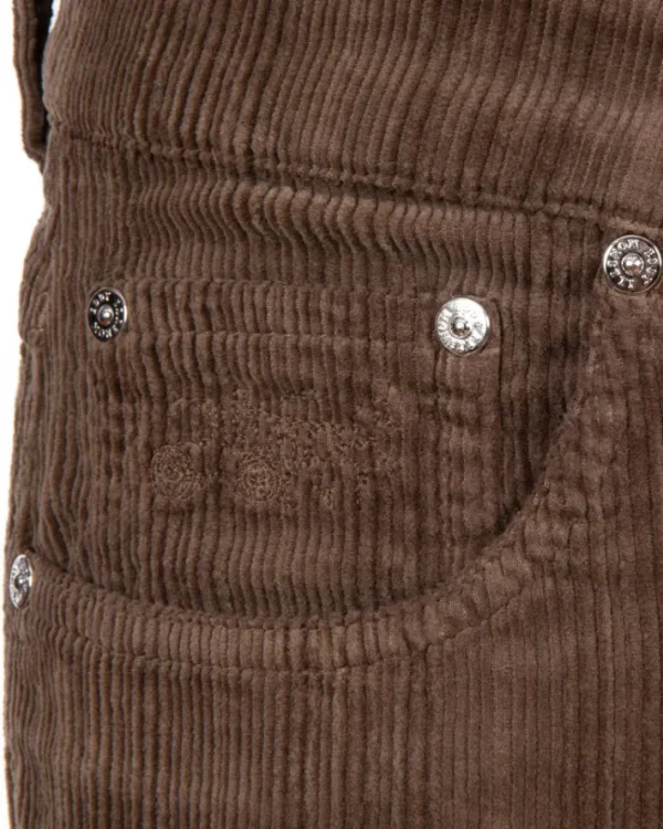 PANTALONE CINQUETASCHE IN VELLUTO | Eddy Monetti Online