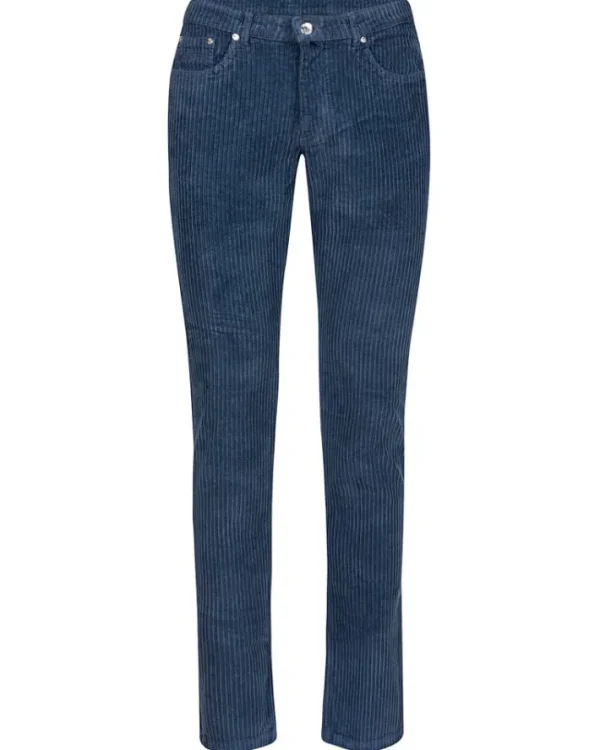 PANTALONI CINQUE TASCHE IN VELLUTO | Eddy Monetti Online
