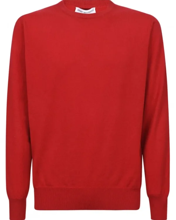 PULLOVER GIROCOLLO IN CASHMERE | Eddy Monetti Online