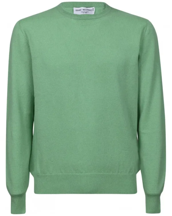 PULLOVER GIROCOLLO IN CASHMERE | Eddy Monetti Online