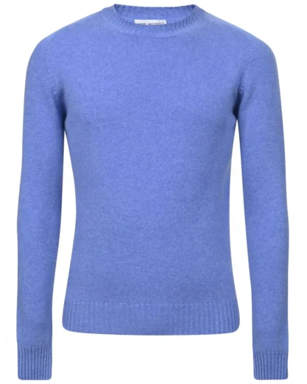 PULLOVER GIROCOLLO IN CASHMERE | Eddy Monetti Sale