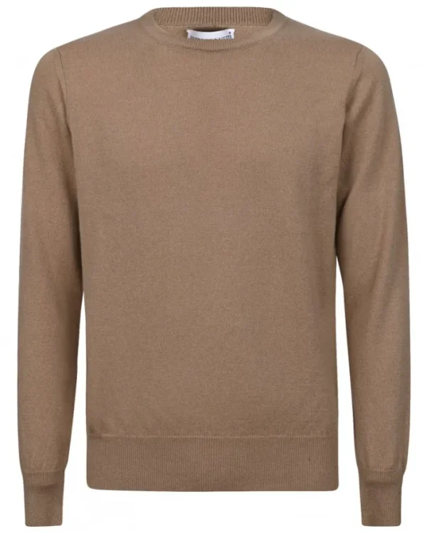 PULLOVER GIROCOLLO IN CASHMERE | Eddy Monetti Sale