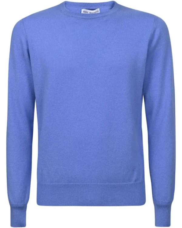 PULLOVER GIROCOLLO IN CASHMERE | Eddy Monetti Hot
