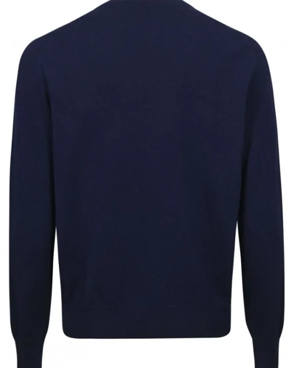 PULLOVER GIROCOLLO IN CASHMERE | Eddy Monetti Fashion