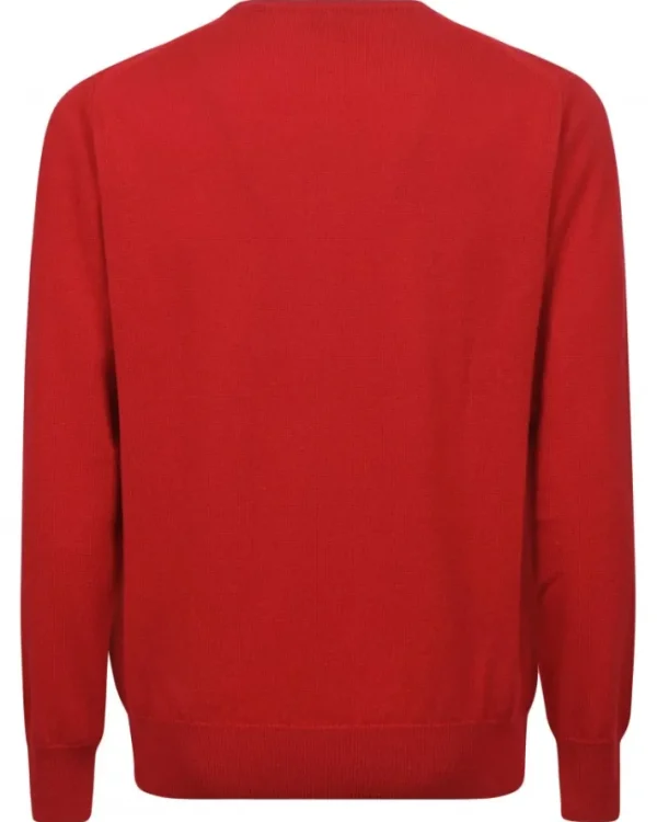 PULLOVER GIROCOLLO IN CASHMERE | Eddy Monetti Online