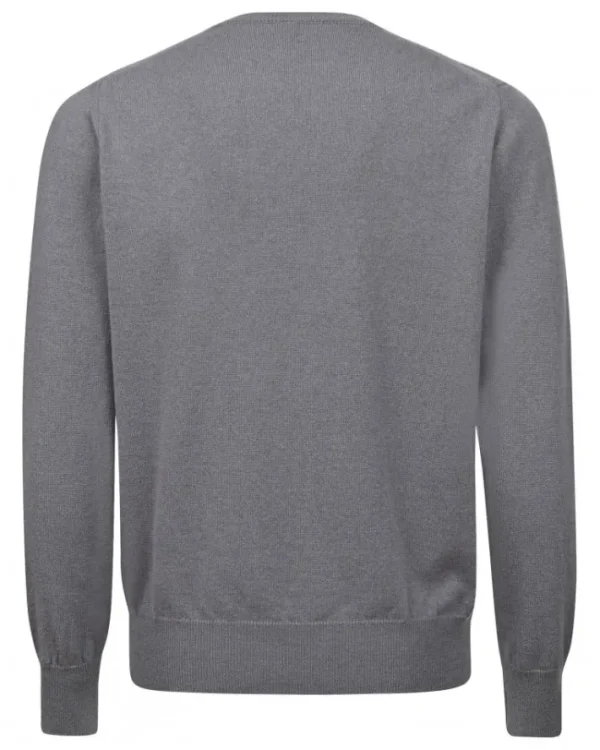 PULLOVER GIROCOLLO IN CASHMERE | Eddy Monetti Outlet