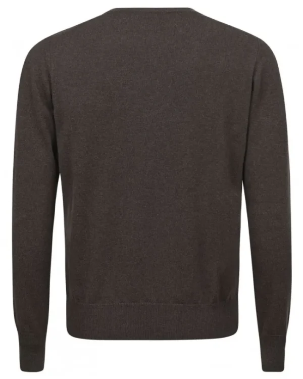 PULLOVER GIROCOLLO IN CASHMERE | Eddy Monetti Discount