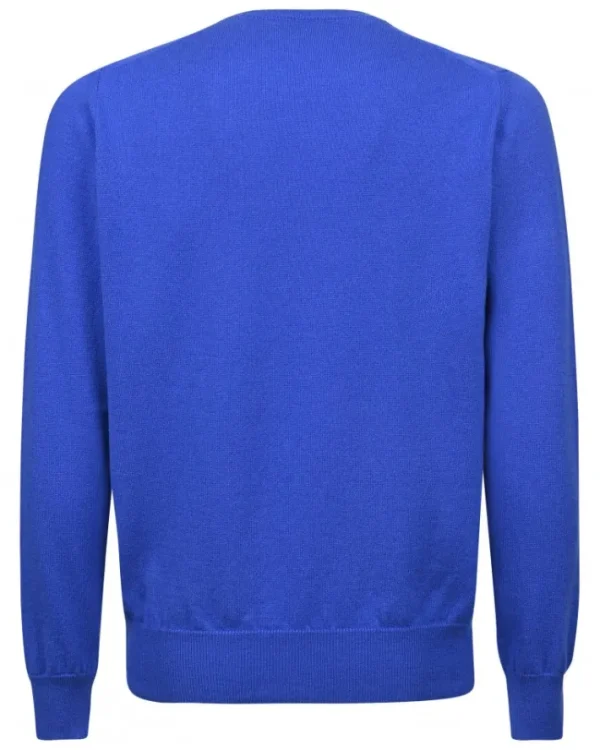 PULLOVER GIROCOLLO IN CASHMERE | Eddy Monetti Fashion