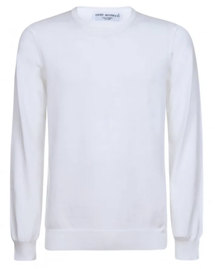 pullover_girocollo_in_cot_0-1.webp PULLOVER GIROCOLLO IN COTONE | Eddy Monetti Clearance