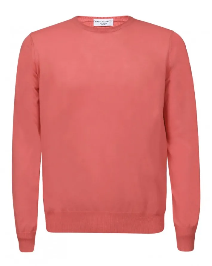 pullover_girocollo_in_cot_0-5.webp PULLOVER GIROCOLLO IN COTONE | Eddy Monetti Discount