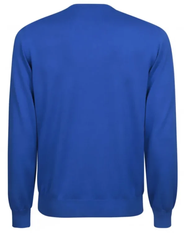 PULLOVER GIROCOLLO IN COTONE | Eddy Monetti Best