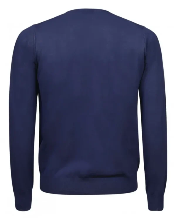 PULLOVER GIROCOLLO IN COTONE | Eddy Monetti Clearance