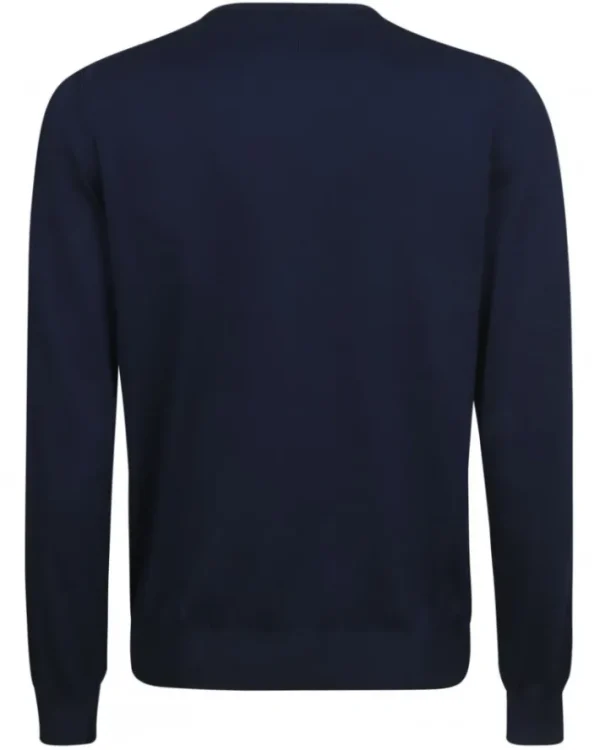 PULLOVER GIROCOLLO IN COTONE | Eddy Monetti Clearance